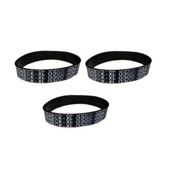 3-Pack Oreck 030-0604 Upright Belt Compatible Replacement