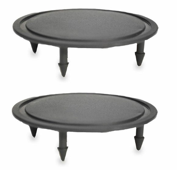 2-Pack Kirby 131893 Front Wheel Hub Caps Compatible Replacement