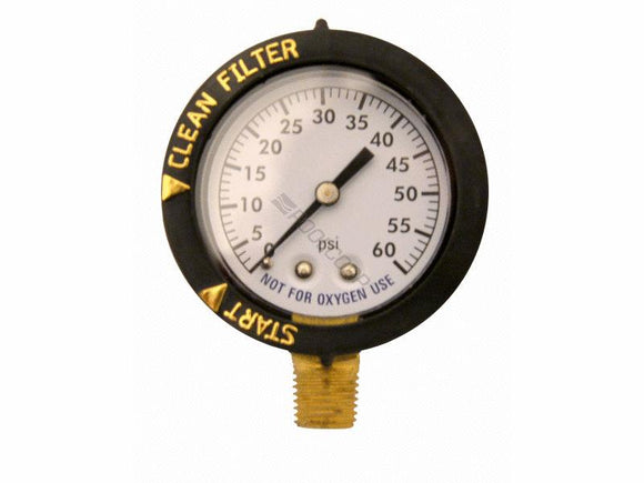 Pentair PNCC0125OF1160 (Before 2009) Clean & Clear Above Ground Filter Pressure Gauge Compatible Replacement