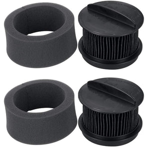 2-Pack Bissell 12B1 (1240) Powerforce Helix Bagless Upright Inner and Outer Filter Compatible Replacement