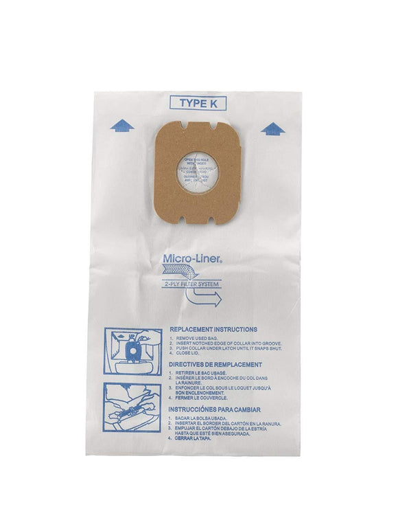 3-Pack Hoover 4010028K Bags Compatible Replacement