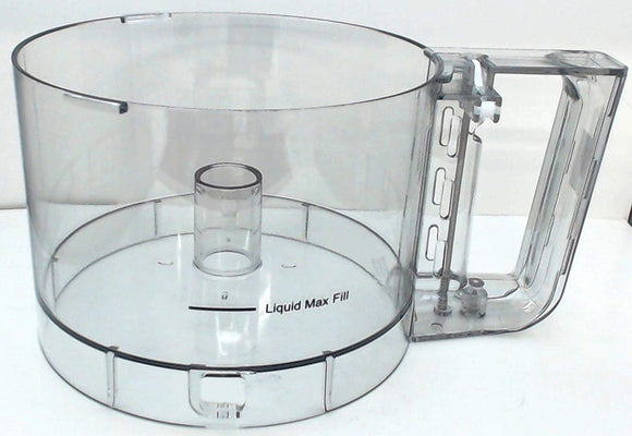 Cuisinart DLC-2007WBN Work Bowl With Clear Handle Compatible Replacement